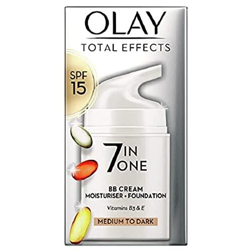 Total Effects 7 in 1 BB Cream by Olay Touch of Foundation Medium SPF15 50ml