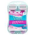 Gillette Venus ComfortGlide White Tea Women's Disposable Razor, 2 Pack