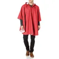 Charles River Apparel Mens Pacific Rain Poncho, Red, One Size
