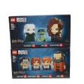 Lego Brickheadz Harry Potter, Hermione, Ron Weasley, Hagrid 4095 + Lord Voldemort, Nagini, Bellatrix Lestrange 40496 Set