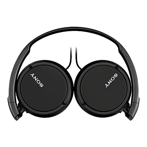 Sony MDRZX110AP ZX Series Extra Bass Smartphone Headset with Mic (Black) (International Version)