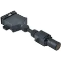 Loadmaster LM30904 Trailer Adapter 7 Pin SM Round Car Socket to Flat Trailer Plug