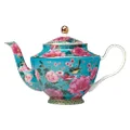 Maxwell & Williams Teas & C's Silk Road Teapot With Infuser 1L Aqua Gift Boxed