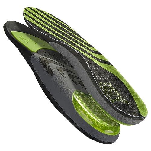 Sof Sole mens Airr Orthotic Support Full-length Insole, Green, 13-14 US