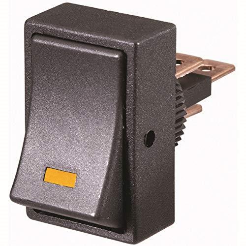 Narva 25A 12V off/On Rocker Switch with Red LED, 12 mm Diameter