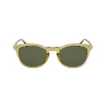 Calvin Klein Unisex Adult Sunglasses CK22533S - Butterscotch with Solid Green Lens
