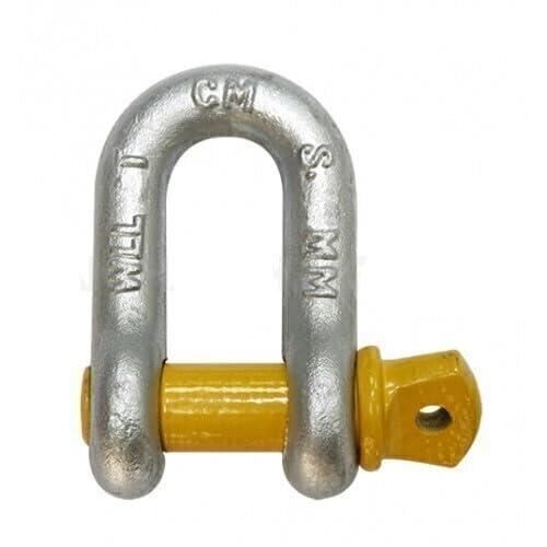 Cargo Mate Rated D Shackle, 750 kg Capacity