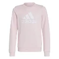 adidas Sportswear Essentials Big Logo Cotton Sweatshirt, Pink, 11-12 Years