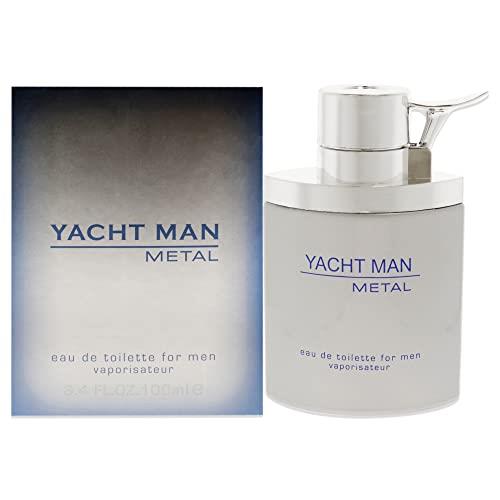 Myrurgia Yacht Man Metal Eau De Toilette Spray for Men 100 ml