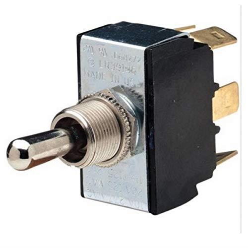 Narva 25Amp 12V On/Off/On Momentary Plastic Toggle Switch, 12 mm Diameter