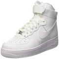 (12 D(M) US, White/White) - Nike Men's Air Force 1 High '07 Basketball Shoe