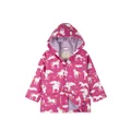 Hatley Girls Printed Raincoats Printed Raincoats Long Sleeve Raincoat - Pink -
