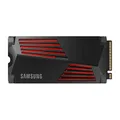 SAMSUNG 990 PRO 1TB w/Heatsink SSD, PCIe Gen4 M.2 2280 Internal Solid State Hard Drive, Seq. Read Speeds Up to 7,450MB/s for High End Computing, Workstations, Compatible w/Playstation 5
