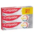 Colgate Total Advanced Clean Antibacterial Toothpaste 3 Pack x 200g, Whole Mouth Health, Multi Benefit