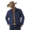 Wrangler Men's Western Unlined Denim Jacket, Denim, Medium Tall