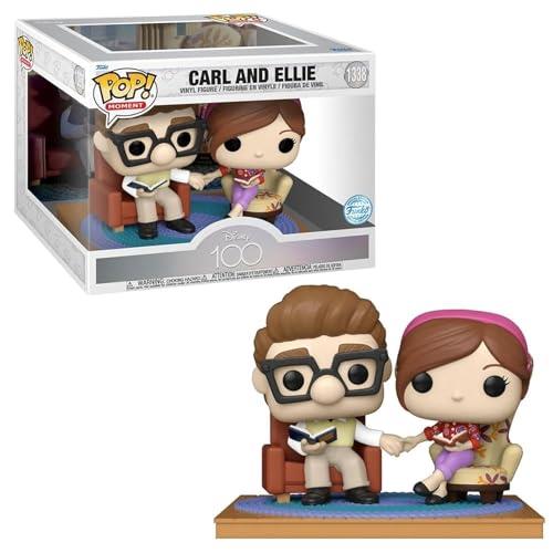 Funko Disney 100th Carl and Ellie US Exclusive Pop! Vinyl Moment Toy Figure