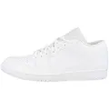 Nike Men's Air Jordan 1 Low Basketball Shoe, White, 11 UK