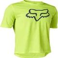 Fox Racing Kids' Youth Ranger Short Sleeve Mountain Biking Jersey, Fluorescent Yellow 2, Medium