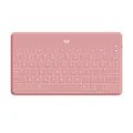 Logitech Keys-to-Go Ultra Slim Keyboard with iPhone Stand, Pink