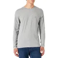 Tommy Hilfiger Mens Casual T-Shirt, Light Grey Heather, Large US