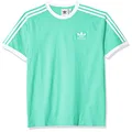 adidas Men's 3-Stripes TEE T-Shirt, hi-res Green, XS