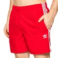 adidas 3-Stripes Swims Red
