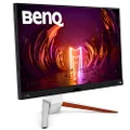 BenQ MOBIUZ EX2710U Gaming Monitor 27" 4K UHD 144Hz 1ms w/Remote | IPS | HDRi | DCI-P3 | Freesync Premium Pro | Height, Swivel & Tilt | 2.1 Audio & Subwoofer | Noise-Cancelling Mic | HDMI 2.1