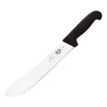 Victorinox Fibrox Wide Tip Blade Butchers Knife, Black, 5.7403.25