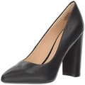 NINE WEST Footwear Women's Astoria 9x9 Pump, Black Leather, 8