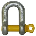 Loadmaster LM31102 11mm D-Shackle Grade S 1.50T Marked with Yellow Pin