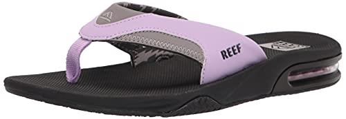 Reef Men's Fanning Full-Length Platform Sandals, Grey purple, 49 EU