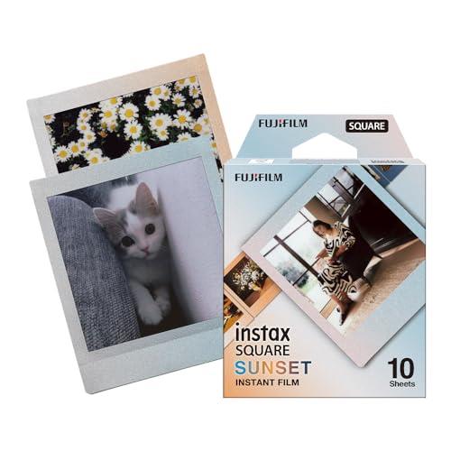 Instax Fujifilm Square Film, Sunset 10 Pack