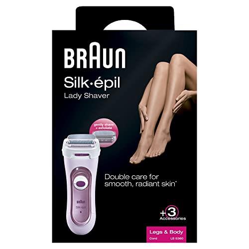 Braun Silk-epil LS5360 Ladie's Shaver and Epilator Lilac/White