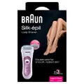 Braun Silk-epil LS5360 Ladie's Shaver and Epilator Lilac/White