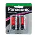 Panasonic C Heavy Duty Batteries 2-Pieces