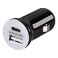 Narva Mini USB Type-C Adaptor, Black