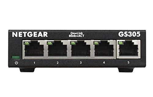 NETGEAR SOHO 5-Port Gigabit Unmanaged Switch GS305-300AUS