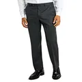Van Heusen Men's Regular Fit Suit Separates, Medium Grey, 38W x 32L