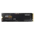 SAMSUNG 970 EVO SSD 2TB M.2 NVMe Interface Internal Solid State Drive + 2mo Adobe CC Photography with V-NAND Technology (MZ-V7E2T0BW)