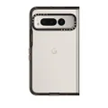 CASETiFY Impact Google Pixel Fold Case [4.4ft Drop Protection/Compatible with Magsafe] - Clear Black