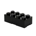 LEGO Classic Box with 8 Knobs, in Black