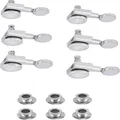 Fender 990818500 Locking Tuners - Vintage-Style Buttons - Polished Chrome