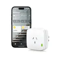 Eve Energy AU (Matter) - Smart Plug, Control Lights / appliances, Secure & Private Smart Home, Future-Proof with Matter & Thread, Works with Apple HomeKit, Alexa, Google Home, SmartThings