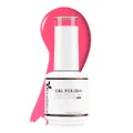 Nicedeco Gel Nail Polish 1 Pcs 15ml Hot Pink Color Soak Off LED U V Gel for Nail Art Manicure Salon DIY -009