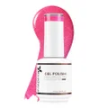 Nicedeco Gel Nail Polish 1 Pcs 15ml Hot Pink Color Soak Off LED U V Gel for Nail Art Manicure Salon DIY -001