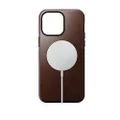 Nomad - Modern Horween Leather Case - Compatible with Apple iPhone 14 Pro - Brown