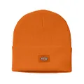 Dickies Men's Acrylic Cuffed Beanie Hat, Neon Orange, One Size