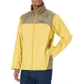 Columbia Men's Glennaker Lake Rain Jacket, Golden Nugget/Stone Green, Medium