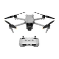 DJI Air 3 (DJI RC-N2), Drone with Medium Tele & Wide-Angle Dual Primary Cameras, 46-Min Max Flight Time, Omnidirectional Obstacle Sensing, 48MP Photos, 4K/60fps HDR Video, O4