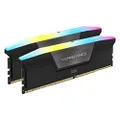CORSAIR Vengeance RGB DDR5 RAM 48GB (2x24GB) 7000MHz CL36 Intel XMP iCUE Compatible Computer Memory - Black (CMH48GX5M2B7000C36)